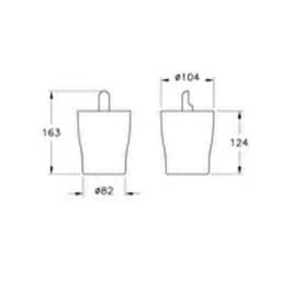 Vitra Eternity Beyaz Pamukluk A4430857 görsel 2