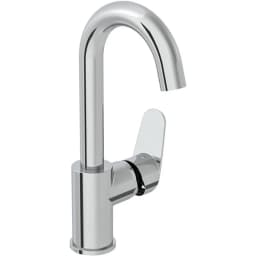 Vitra Flow Round BluEco Döner Borulu Lavabo Bataryası - A43152ENR görsel 1
