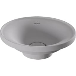 Vitra Gala 45x45 Cm Mat Taş Gri Çanak Lavabo - 7918B476-2279 görsel 1