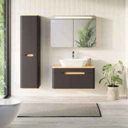 Vitra Geo 60x43 Cm Dikdörtgen Çanak Lavabo 7426B003-0001 görsel 2