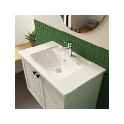 VitrA Integra Etajerli Lavabo 80x47 cm Beyaz görsel 3