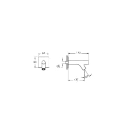 Vitra İstanbul Çıkış Ucu A41834 görsel 2