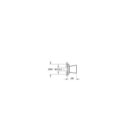 Vitra Liquid Ankastre Stop Valf A42793 görsel 2