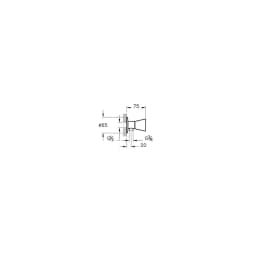 Vitra Liquid Parlak Siyah Ara Musluk 4275939 görsel 2