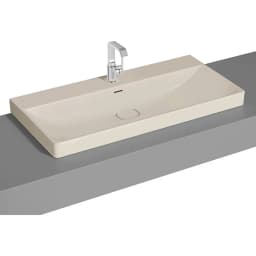 Vitra Metropole 100x47 Cm Mat Kum Beji Çanak Lavabo - 7529B422-7211 görsel 1