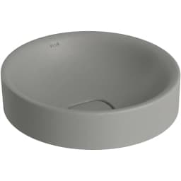 Vitra Metropole 40x40 Cm Mat Taş Gri Çanak Lavabo - 7532B476-1398 görsel 1