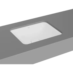 Vitra Metropole 50x40 Cm Mat Beyaz Tezgahaltı Lavabo - 7534B401-1083 görsel 1