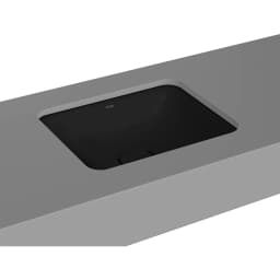 Vitra Metropole 50x40 Cm Mat Siyah Tezgahaltı Lavabo - 7534B483-1083 görsel 1