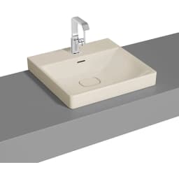 Vitra Metropole 50x47 Cm Mat Kum Beji Çanak Lavabo - 7525B422-7211 görsel 1