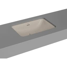 Vitra Metropole 60x40 Cm Mat Kum Beji Tezgahaltı Lavabo - 7535B422-7216 görsel 1