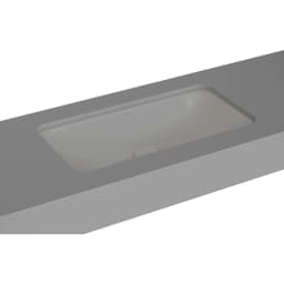 Vitra Metropole 80x40 Cm Mat Taş Gri Tezgahaltı Lavabo - 7536B476-1083 görsel 1