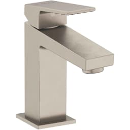 Vitra Minimax Square Blueco Fırçalı Nikel Lavabo Bataryası - A4372034ENR görsel 1