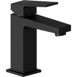 Vitra Minimax Square Blueco Mat Siyah Lavabo Bataryası - A4372036ENR görsel 1