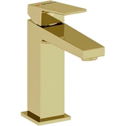 Vitra Minimax Square Blueco Soft Altın Yüksek Lavabo Bataryası - A4372274ENR görsel 1