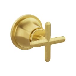 Vitra Origin Classic Ankastre Fırçalanmış Altın Stop Valf A4290225 görsel 1