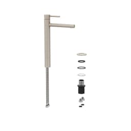 Vitra Origin Fırçalanmış Nikel Yüksek Lavabo Bataryası A4255834 görsel 3