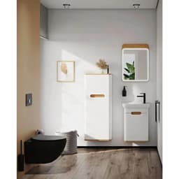Vitra Origin Mat Siyah Yerden Tekli Diş Fırçalığı A4489636 görsel 4