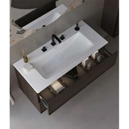 Vitra Origin Mat Siyah Yerden Tekli Diş Fırçalığı A4489636 görsel 5