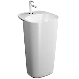 Vitra Plural 50x53 Cm Mat Beyaz Monoblok Lavabo 7814B401-0041 görsel 1