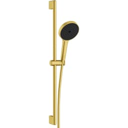 Vitra Prime Round 3 Fonksiyonlu Fırçalı Altın Sürgülü El Duşu Takımı - A4592725 görsel 1