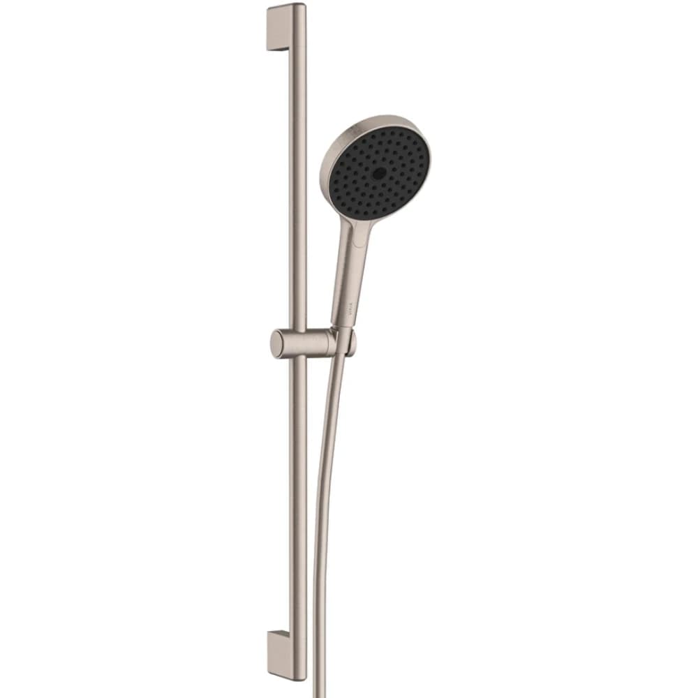 Vitra Prime Round 3 Fonksiyonlu Fırçalı Nikel Sürgülü El Duşu Takımı - A4592734