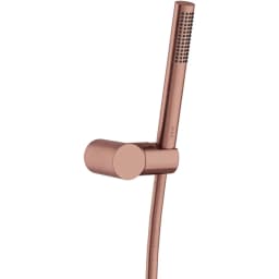 Vitra Prime Round Stick Fırçalı Bakır El Duşu Takımı - A4592624 görsel 1
