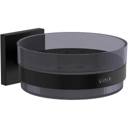 Vitra Root Mat Siyah Katı Sabunluk - A4481236 görsel 1