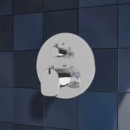Vitra Root Round Ankastre Termostatik Banyo Bataryası A43258 görsel 2