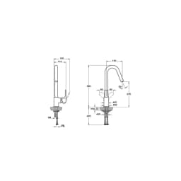 Vitra Root Round Eviye Bataryası A42742 görsel 3