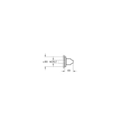 Vitra Suit Soft Altın Ankastre Stop Valf A4287274 görsel 2