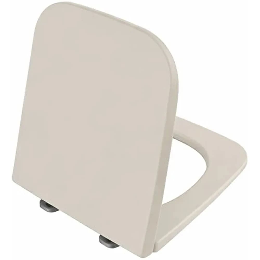 Vitra Universal Square Slim Yavaş Kapanır Mat Kum Beji Klozet Kapağı - 212-422R009