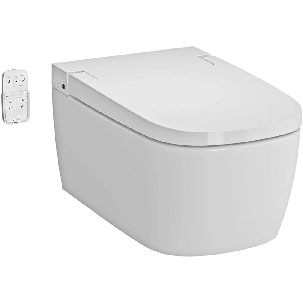 Vitra V-Care Basic Kanalsız Akıllı Asma Klozet Takımı - 5674B403-6193
