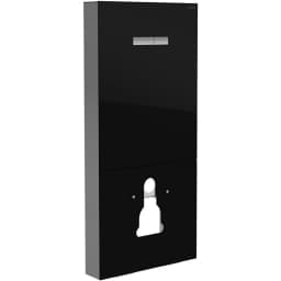 Vitra Vitrus 3-6 L Asma Klozetler İçin Duvar Önü Siyah Cam Rezervuar - 870-5761-01 görsel 1