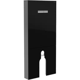 Vitra Vitrus 3-6 L Yerden Duvara Sıfır Klozetler İçin Duvar Önü Siyah Cam Rezervuar - 870-1761-01 görsel 1