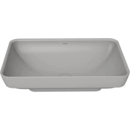 Vitra Water Jewels 60x39 Cm Dikdörtgen Mat Taş Gri Çanak Lavabo - 4442B476-1361 görsel 1