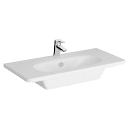 Vitra Zentrum 80x38 Cm Etajerli Lavabo 7792B003-0001 görsel 1