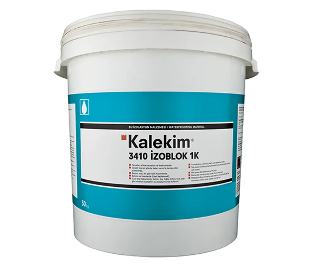 İzoblok 1K - Bitüm-Kauçuk Su Yalıtım Malzemesi 3410