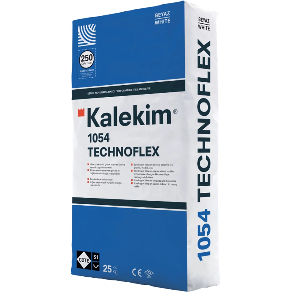 Kalekim Technoflex esnek seramik yapıştırma harcı