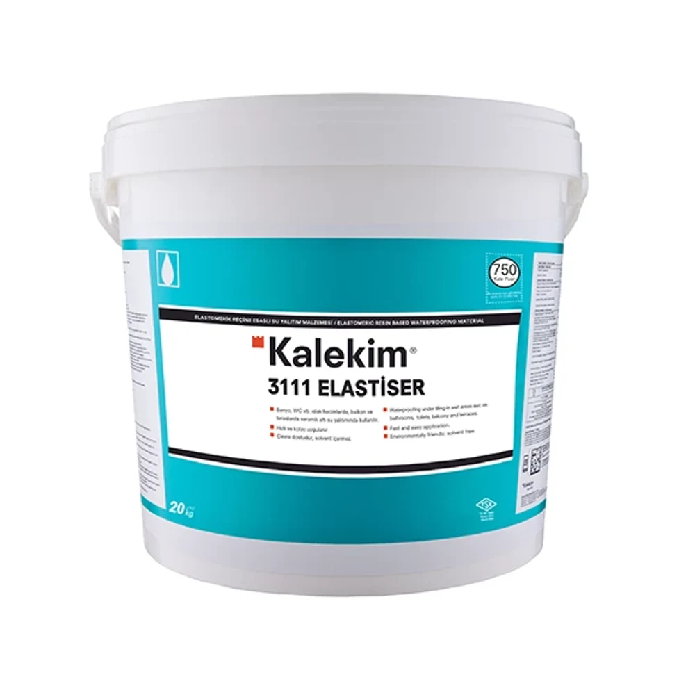 Kalekim 3111 Elastiser Beyaz 5 Kg