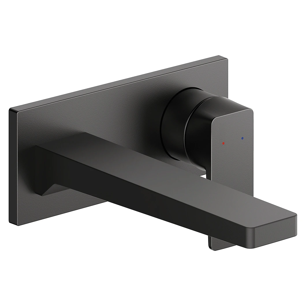 Duravit Manhattan 189 Mm Mat Siyah Ankastre Lavabo Bataryası